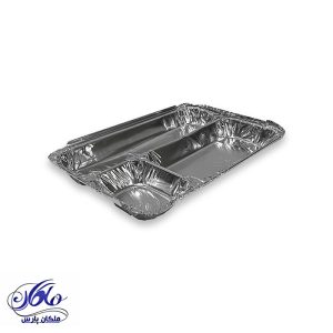 ظرف آلومینیوم سه خانه کبابی