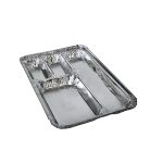 ظرف چهار خانه کبابی (کد304) 70 میکرون